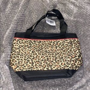 Super Cute Cheetah Print 8 Can Soft Side Lunchbox